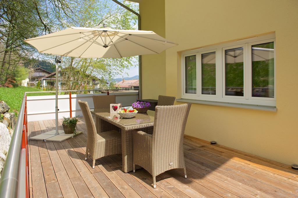 Staufner Hof Ferienwohnung Oberstaufen Ngoại thất bức ảnh